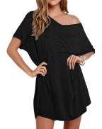 Women's Cotton T-shirt Nightgown