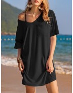 Women's Cotton T-shirt Nightgown