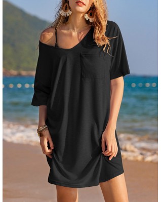 Women's Cotton T-shirt Nightgown Women's Cotton T-shirt Nightgown