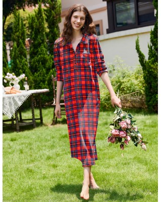 Women's Flannel Full Length Nightgown Women's Flannel Full Length Nightgown